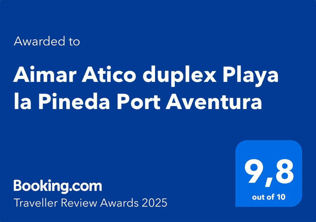 Aimar Atico Duplex Playa La Pineda Port Aventura Lejlighed Eksteriør billede